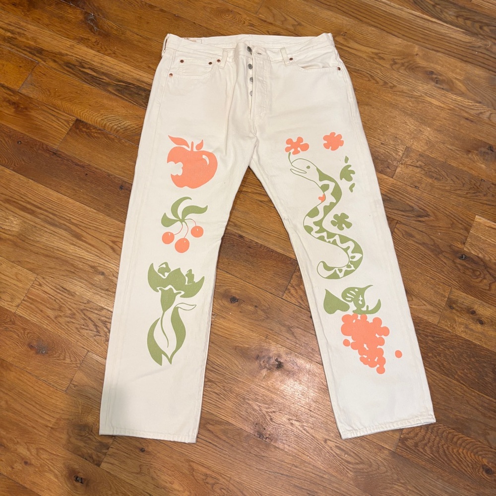 Rare and Artistic Levi 501 Jeans